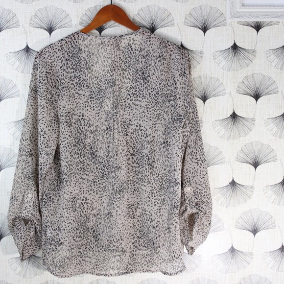 Pins and Needles Sheer Leopard Top - Picture 5 of 5